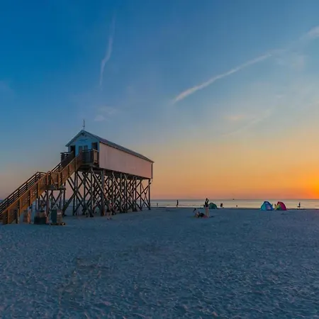 In St Peter-ording * Sankt Peter-Ording